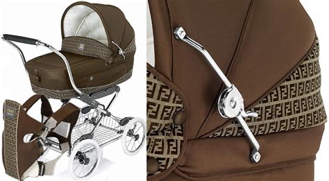 fendi bag baby blue|fendi baby stroller bag.